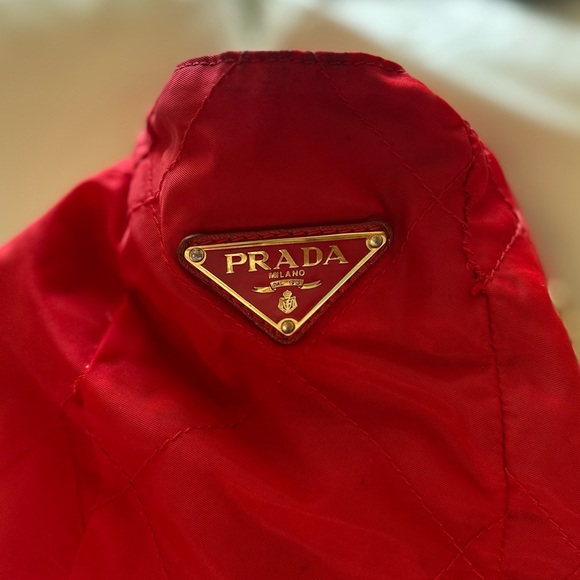 PRADA Red Tote - Picture 8 of 8